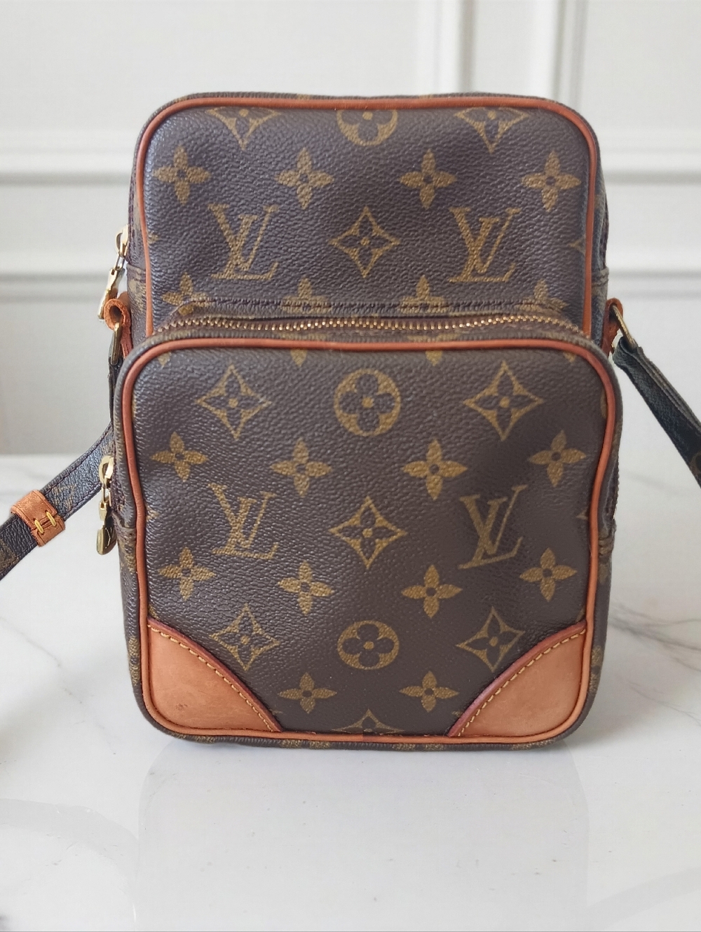 Louis Vuitton Monogram Amazon Crossbody Bag Vintage 1999 France - Picture 4 of 15